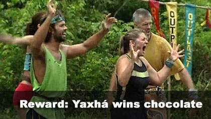 Yaxha wins reward!