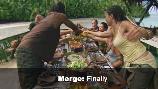 After only 10 episodes and 25 days, a merge emerges