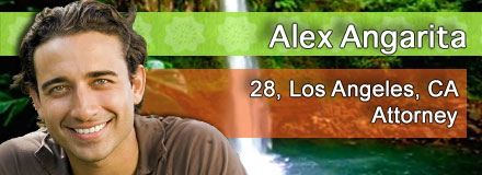 Alex Angarita, 28, Los Angeles, CA