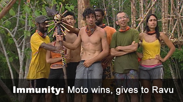 Moto wins IC, gives immunity to Ravu