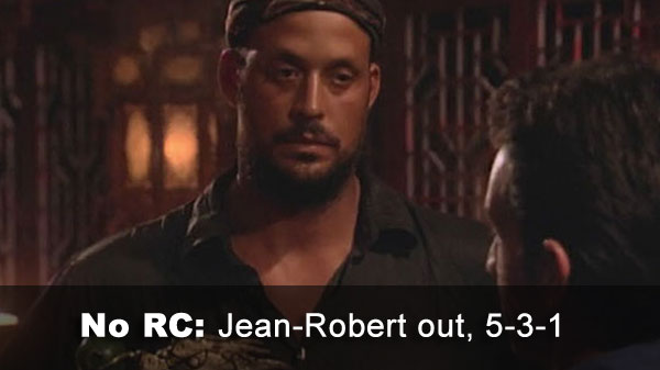 Jean-Robert out, 5-3-1