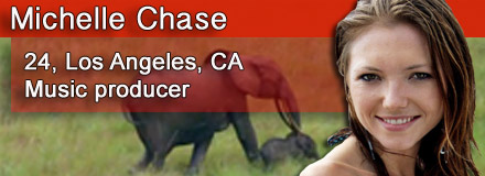 Michelle Chase, 24, Los Angeles, CA