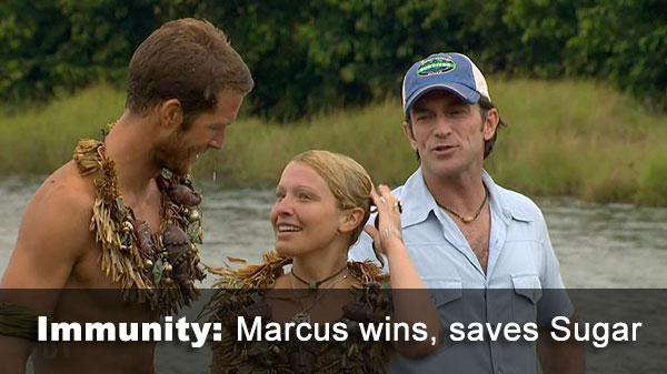 Marcus wins IC, saves Sugar