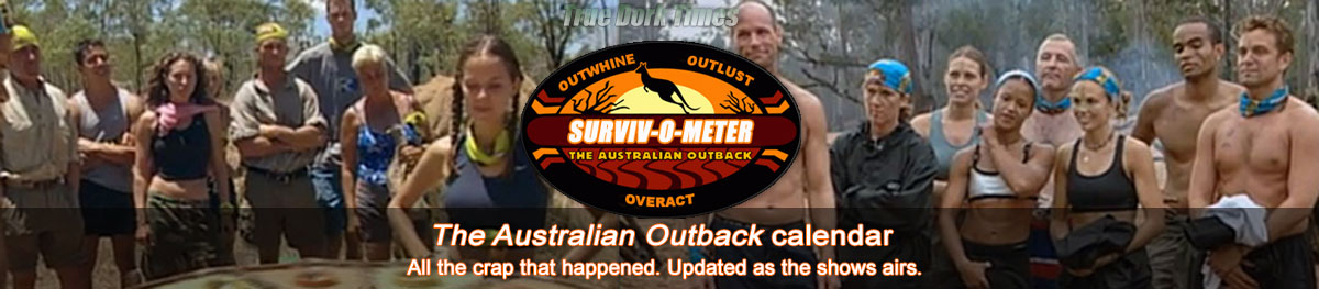 Survivor 2: The Australian Outback calendar
