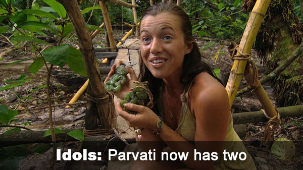 Parvati has two idols!
