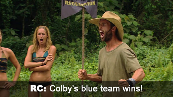 Blue team wins RC