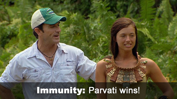 Parvati wins IC