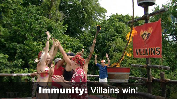 Villains win IC