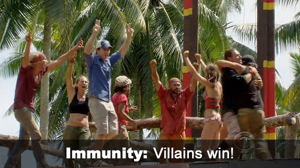 Villains win IC