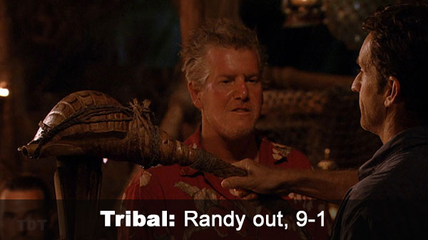 Randy out, 9-1