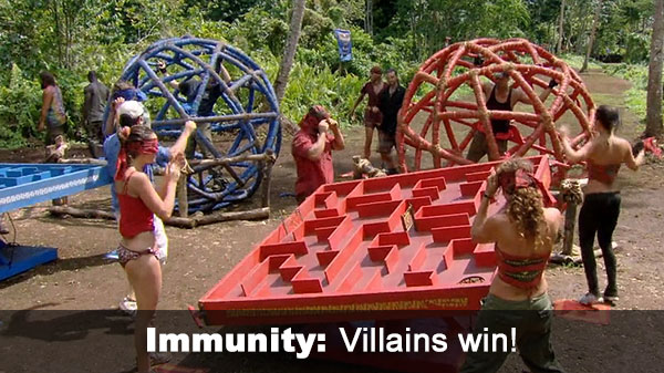 Villains win IC