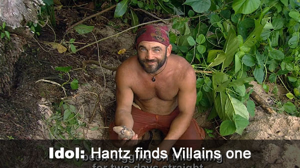 Russell finds idol