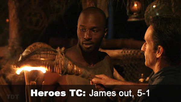 James out, 5-1
