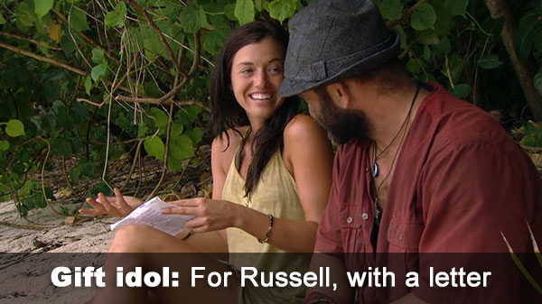 Russell gets JT's idol