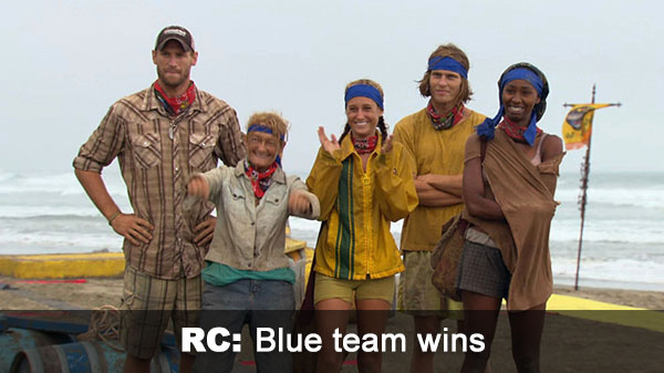 Blue team wins RC