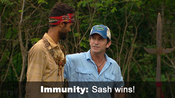 Sash wins IC