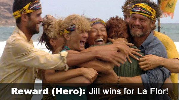 Jill wins RC for La Flor