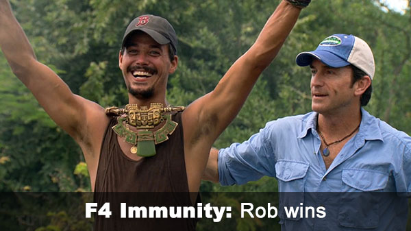 Rob wins F4 IC