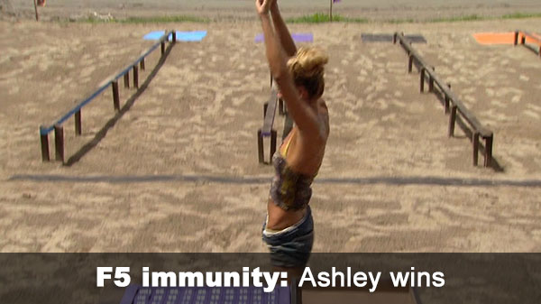 Ashley wins F5 IC