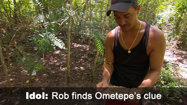 Rob finds clue