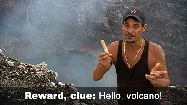 Reward picnic, clue