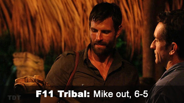 Mike out, 6-5