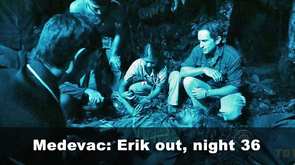 Erik medevac, night 36