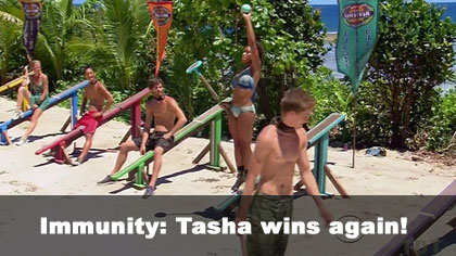 Tasha wins IC again