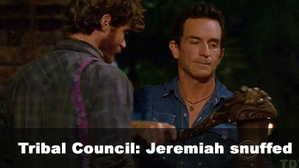 Jeremiah voted out, 5-3