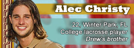 Alec Christy, 22, Winter Park, FL