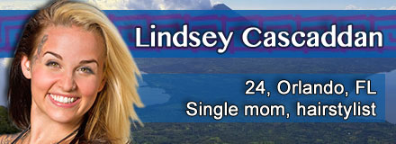 Lindsey Cascaddan, 24, Orlando, FL