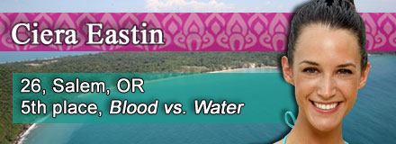 Ciera Eastin, Blood vs Water