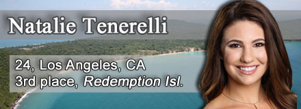 Natalie Tenerelli, Redemption Island