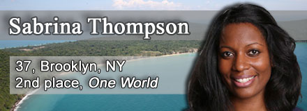 Sabrina Thompson, One World