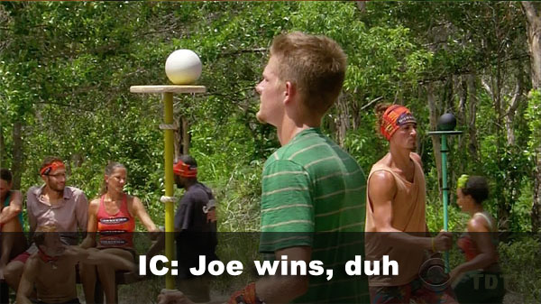 Joe wins IC