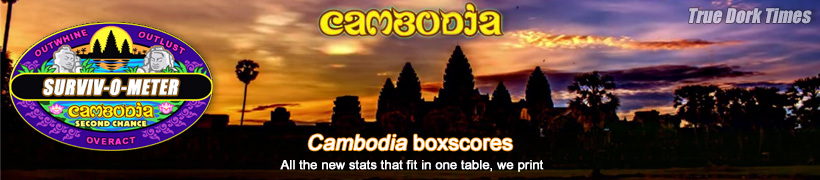 Survivor: Cambodia - Second Chance boxscores