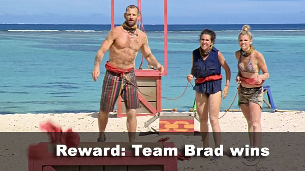 Brad's team wins