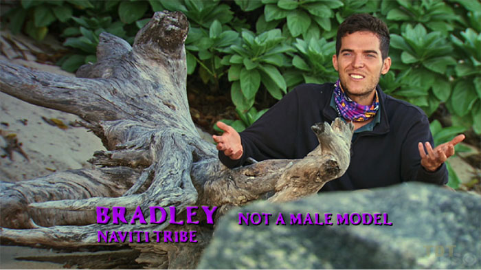 Bradley, not a male model