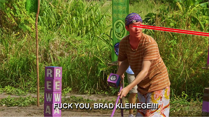 F*** you, Brad Kleihege!