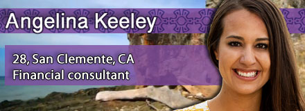 Angelina Keeley, 28, San Clemente, CA
