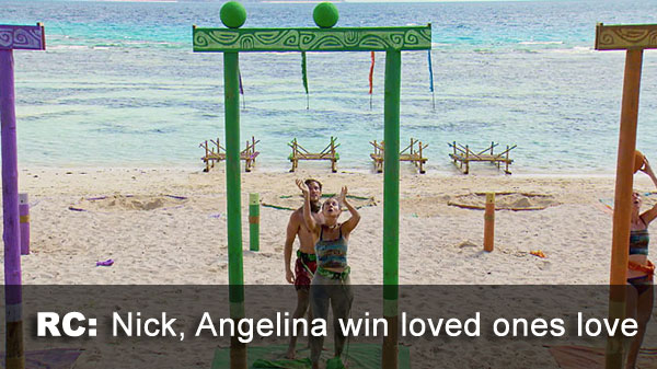 Nick, Angelina win