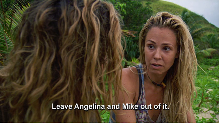 Leave Angelina and Mike out of it