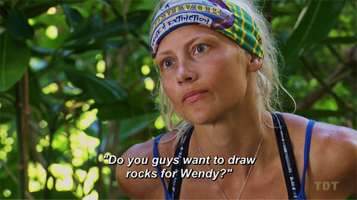 Draw rocks for Wendy?