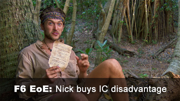 Nick buys disadvantage