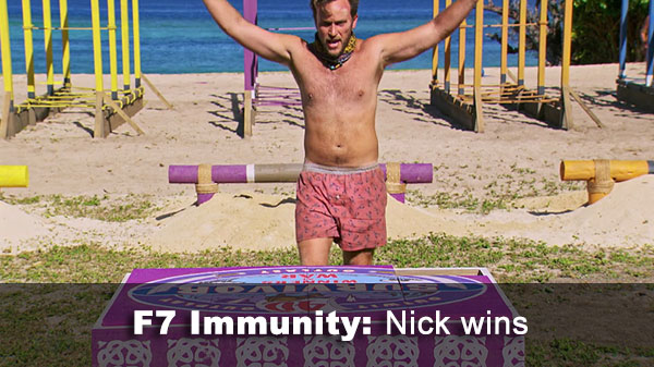 Nick wins IC