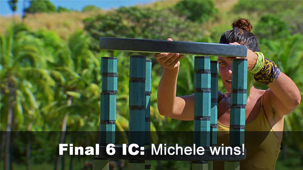 Michele wins F6 IC