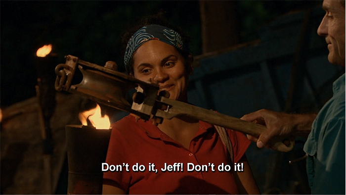 Sandra: Don't do it, Jeff