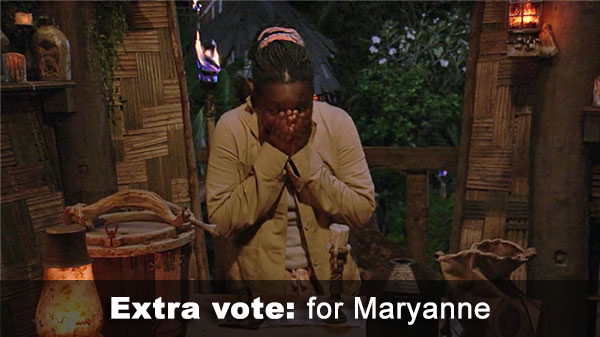 Extra vote for Maryanne