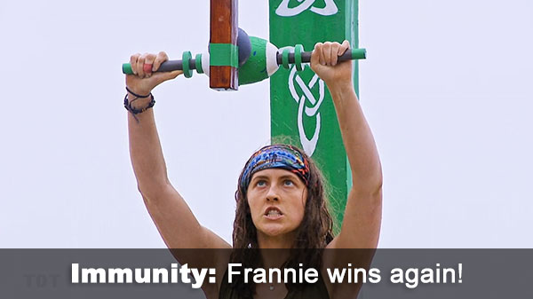 Frannie wins IC