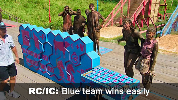 Blue team wins IC